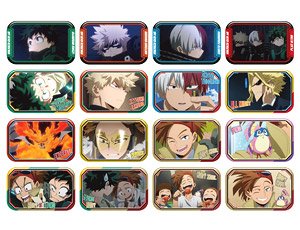 My Hero Academia: World Heroes` Mission Marukaku Can Badge 6 (Set of 16) (Anime Toy)