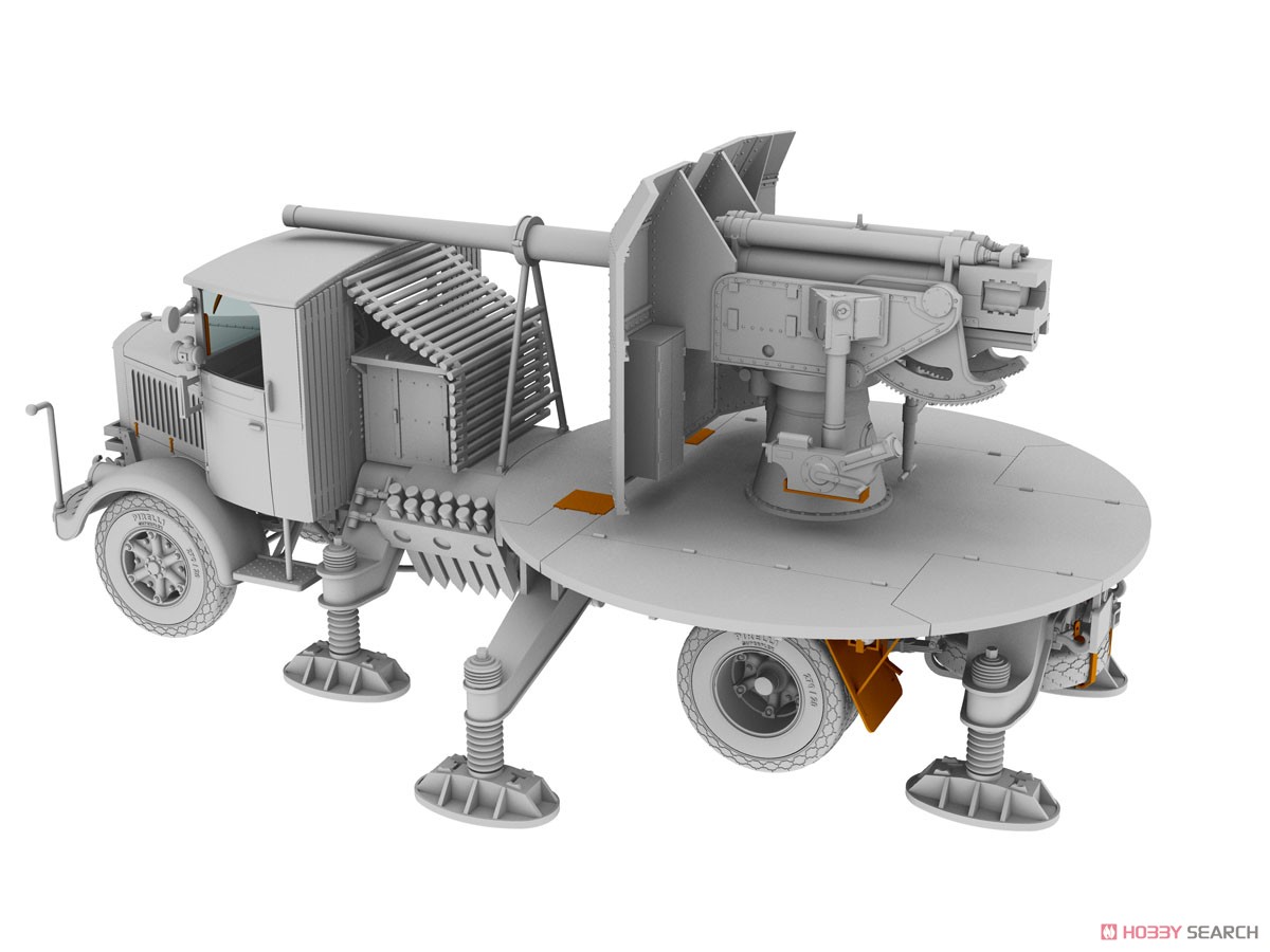 伊・ランチャア3Ro重トラック対空自走砲90/53型 (プラモデル) その他の画像5