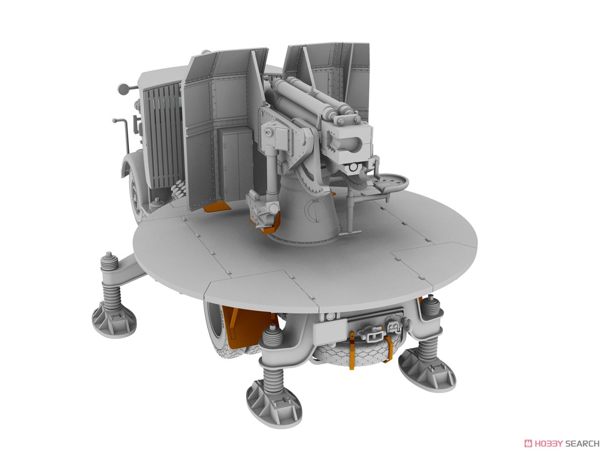 伊・ランチャア3Ro重トラック対空自走砲90/53型 (プラモデル) その他の画像6