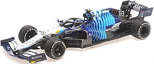 Williams Racing Mercedes FW43B - George Russell - Saudi Arabian GP 2021 (Diecast Car)