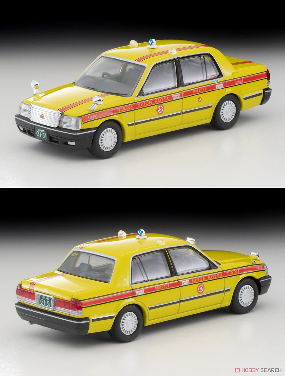 TLV-N219d Toyota Crown Sedan Nihonkotsu Taxi (Diecast Car) Item picture1