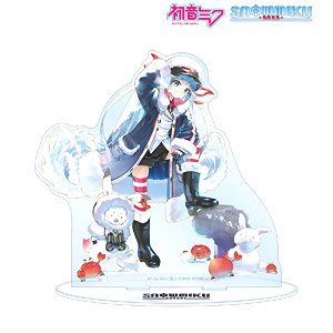 Snow Miku 2022 Snow Miku Art by Kei Big Acrylic Stand (Anime Toy)
