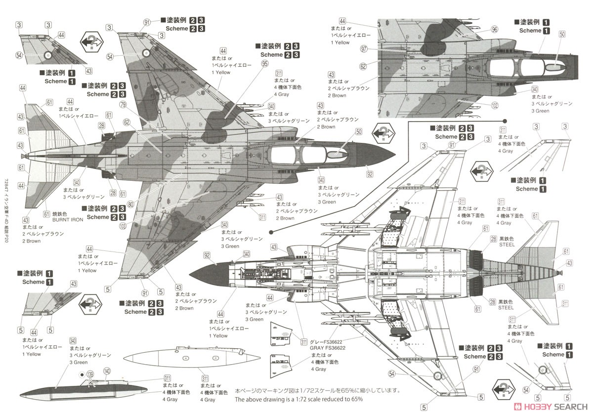 IRIAF F-4D (Limited Edition) (Plastic model) Color8