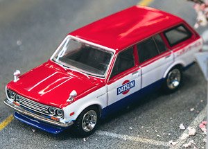 Datsun Bluebird 510 Wagon Service Car (ミニカー)