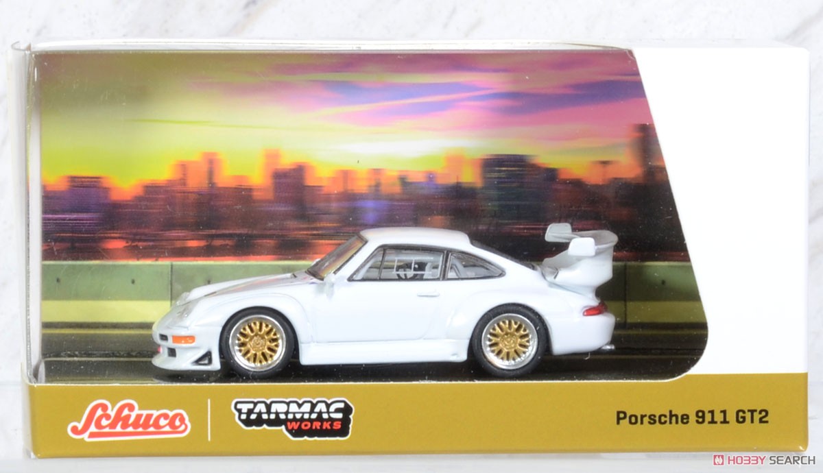 Porsche 911 GT2 White (Diecast Car) Package1