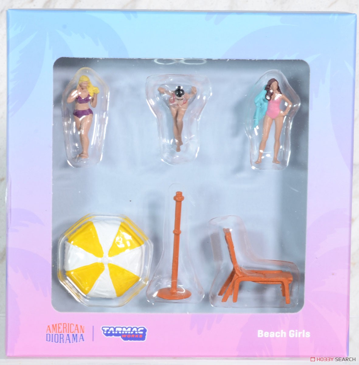 Figures Beach Girls (ミニカー) パッケージ1