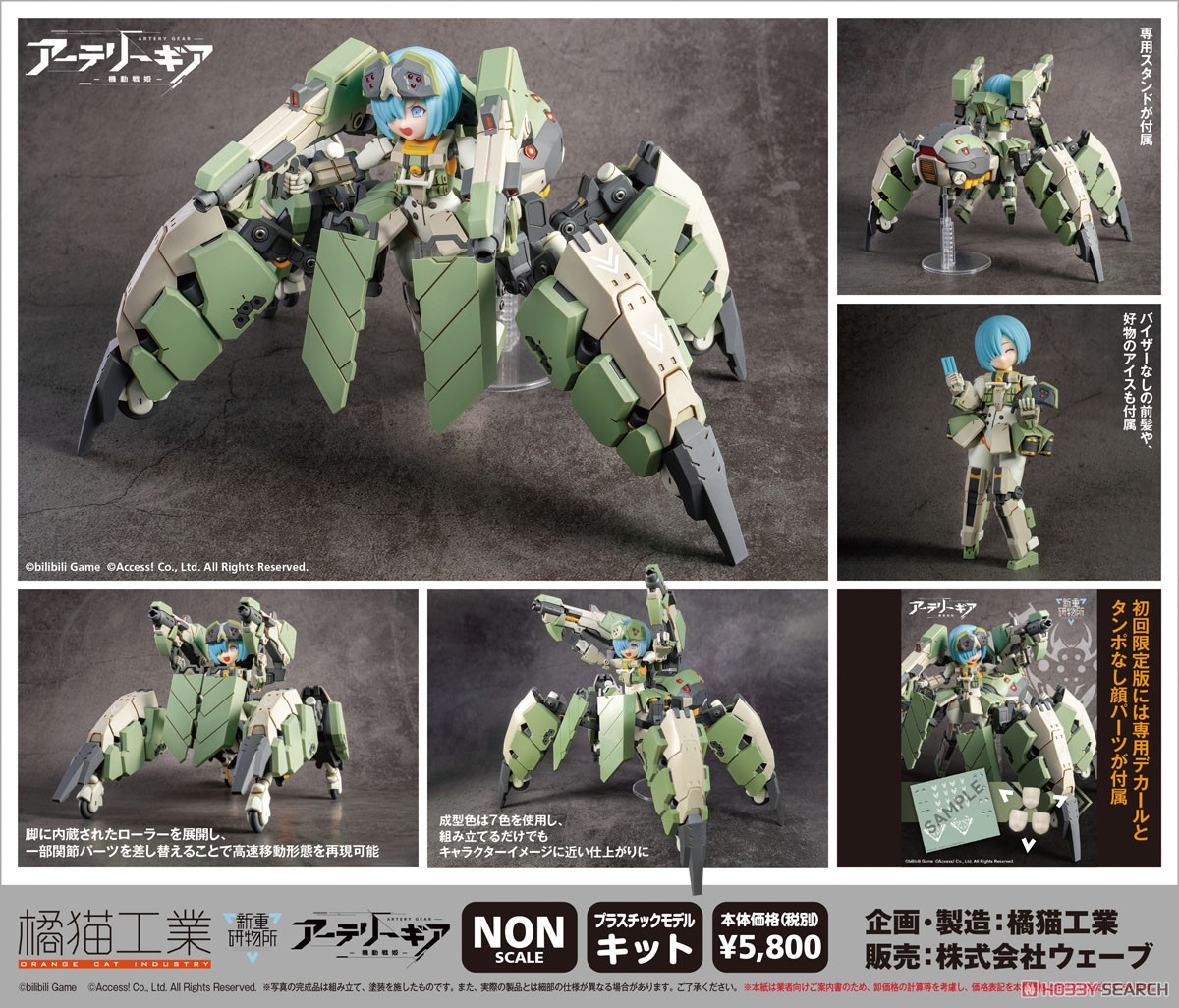 AG-031 Feidy [First Limited Edition] (Plastic model) Item picture16