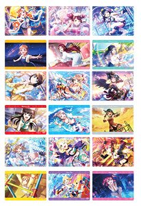 ラブライブ！スクールアイドルフェスティバル ALL STARS 下敷きコレクション Aqours vol.3 (9個セット) (キャラクターグッズ)