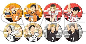 Haikyu!! To The Top Chara Badge Collection (Set of 8) (Anime Toy)