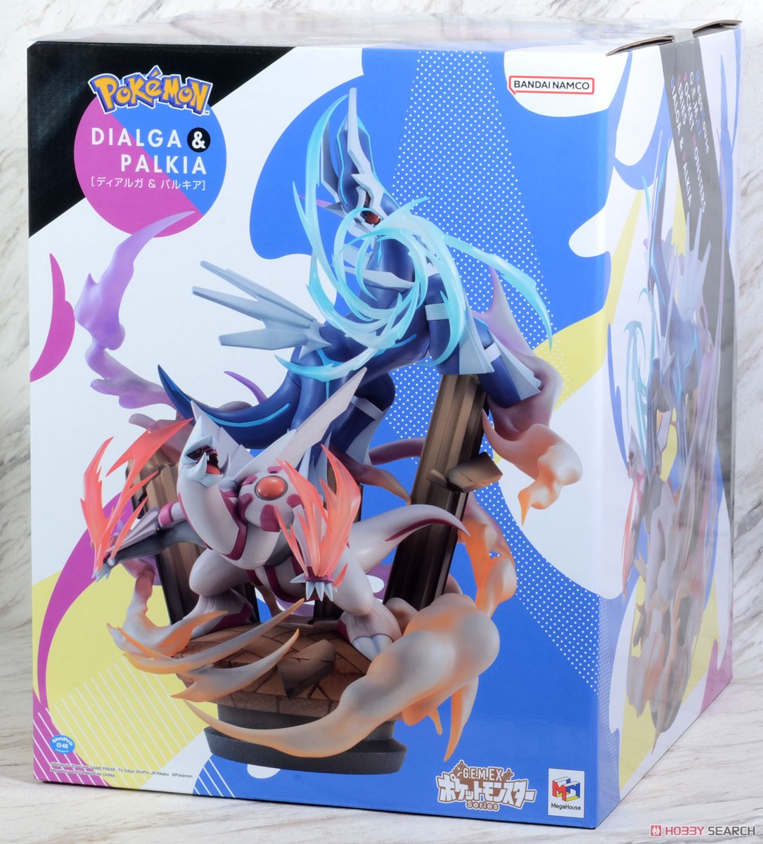 G.E.M.EX Series Pokemon Dialga & Palkia (PVC Figure) Package1