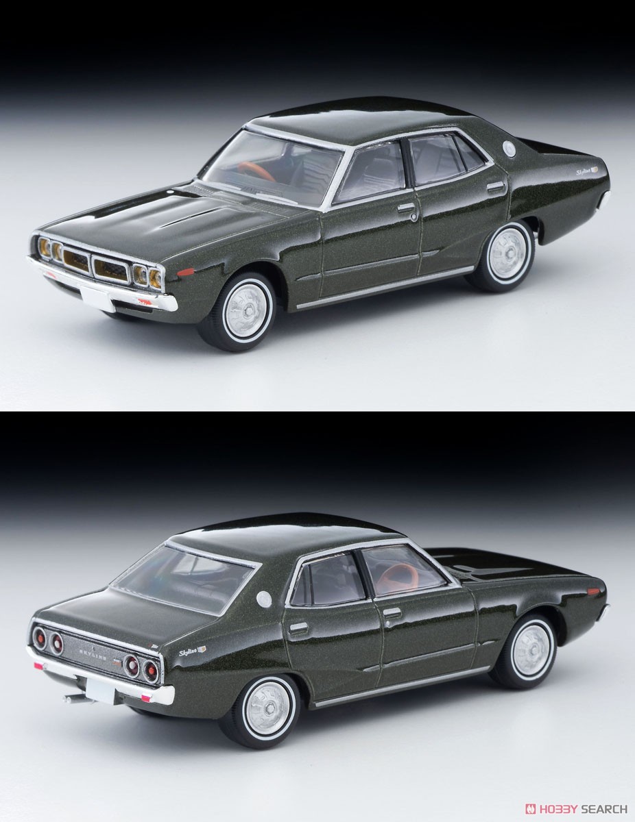 TLV Ogikubo Damashii Vol.09 Nissan Skyline 2000GT-X (Green) 1972 (Diecast Car) Item picture1