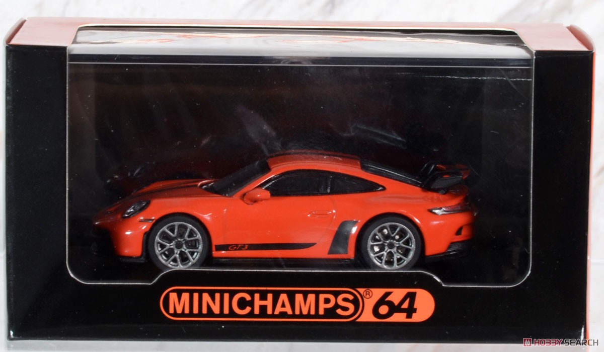 PORSCHE 911 GT3 (992) 2021 LAVA ORANGE (ミニカー) パッケージ1