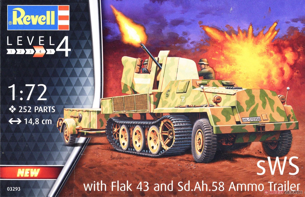 ハーフトラック 3.7cm 対空機関砲 Flak43 (プラモデル) パッケージ2