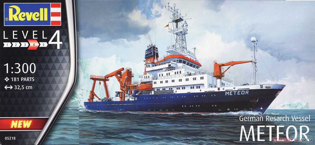 German Research Vessel Meteor (Plastic model) Package2