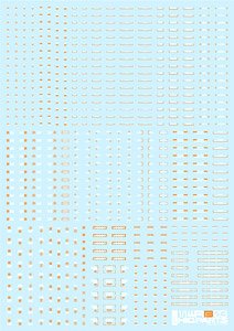 1/144 RB03 Caution Decal White & Orange (Material)