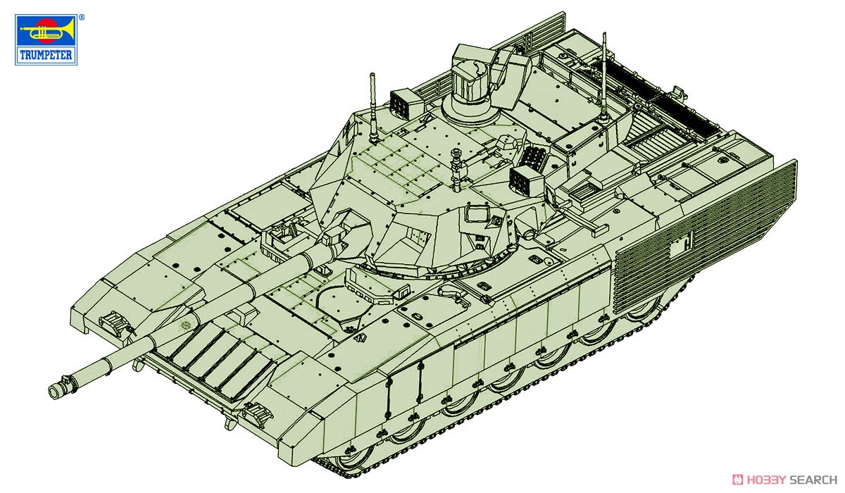 Russian T-14 Armata MBT (Plastic model) Other picture6
