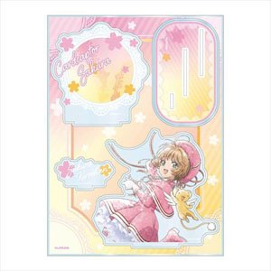 Cardcaptor Sakura: Clear Card Komorebi Art Acrylic Diorama Sakura & Kero-chan (Anime Toy)
