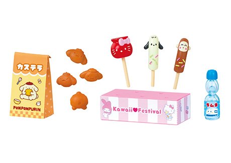 サンリオ サンリオキャラクターズ わいわいワッショイ かわいい 祭り (8個セット) (食玩) 商品画像3