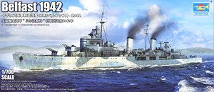 HMS Belfast 1942 (Plastic model)