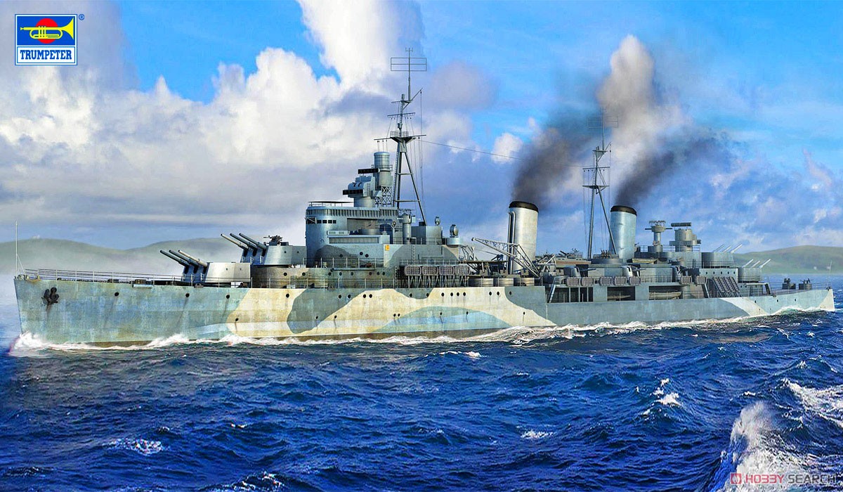 イギリス海軍 軽巡洋艦 HMS ベルファスト 1942 (プラモデル) その他の画像1