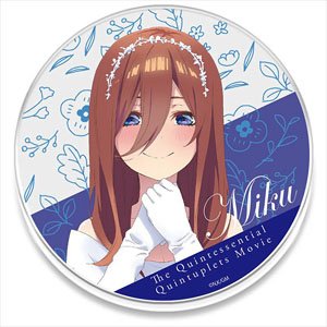 [The Quintessential Quintuplets] Acrylic Coaster C [Miku Nakano Wedding Dress Ver.] (Anime Toy)