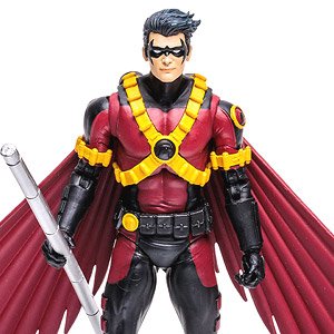 DC Comics - DC Multiverse: 7 Inch Action Figure - #152 Red Robin [Comic / The New 52] (Completed)