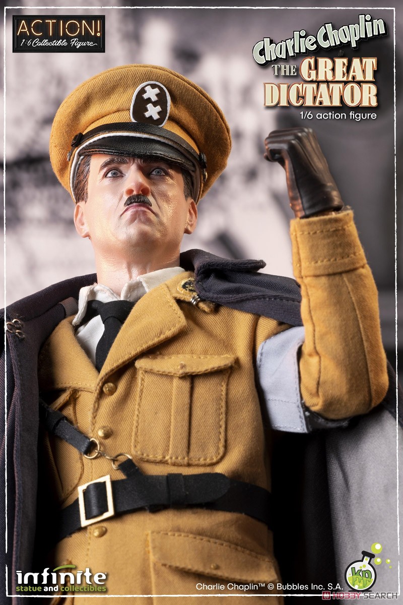 The Great Dictator/ Charlie Chaplin 1/6 Action Figure DX Ver. (Completed) Other picture3