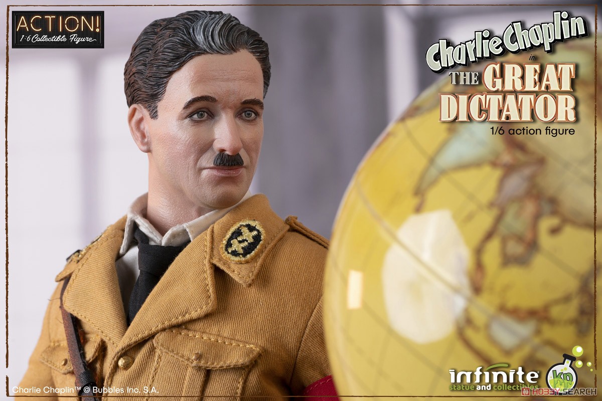 The Great Dictator/ Charlie Chaplin 1/6 Action Figure DX Ver. (Completed) Other picture7