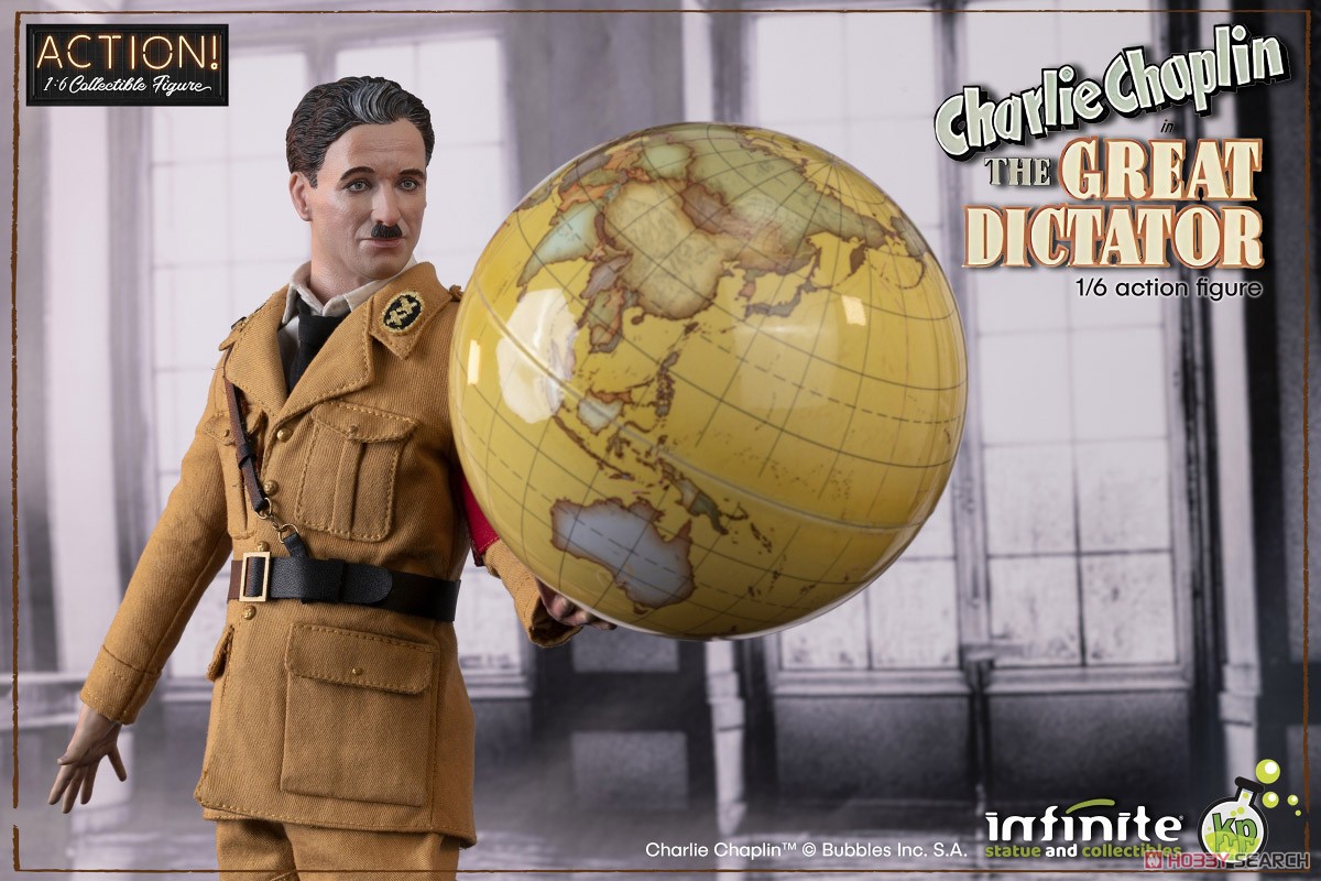 The Great Dictator/ Charlie Chaplin 1/6 Action Figure DX Ver. (Completed) Other picture8