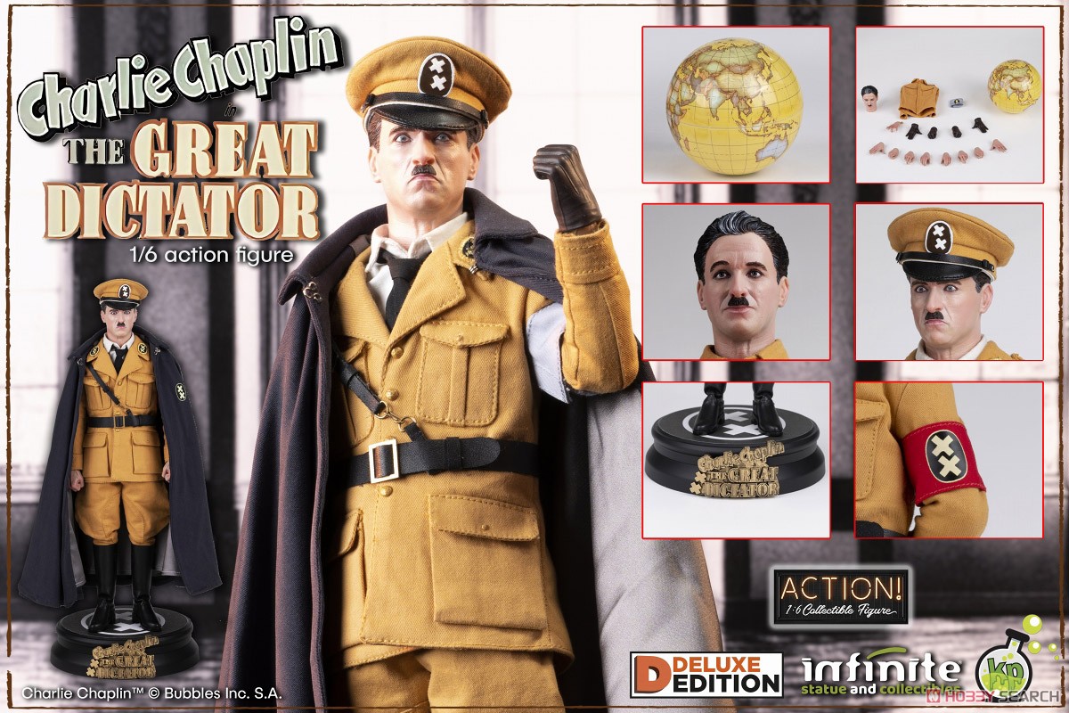The Great Dictator/ Charlie Chaplin 1/6 Action Figure DX Ver. (Completed) Other picture9