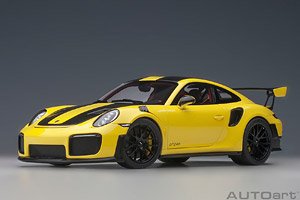 ポルシェ 911 (991.2) GT2 RS ヴァイザッハ・パッケージ (イエロー/カーボンブラック) (ミニカー)