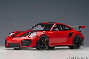 ポルシェ 911 (991.2) GT2 RS ヴァイザッハ・パッケージ (レッド/カーボンブラック) (ミニカー)
