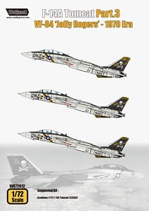 F-14A Tomcat Part.3 - VF-84 `Jolly Rogers` - 1970 Era (for Academy) (Decal)