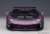 Liberty Walk LB-Works Lamborghini Aventador Limited Edition (Metallic Purple [Viola SE30] / Carbon Black Bonnet) (Diecast Car) Item picture5