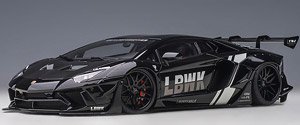 リバティーウォーク LB-WORKS ランボルギーニ アヴェンタドール リミテッドエディション (ブラック＜LBWK＞/カーボンブラック・ボンネット) (ミニカー)