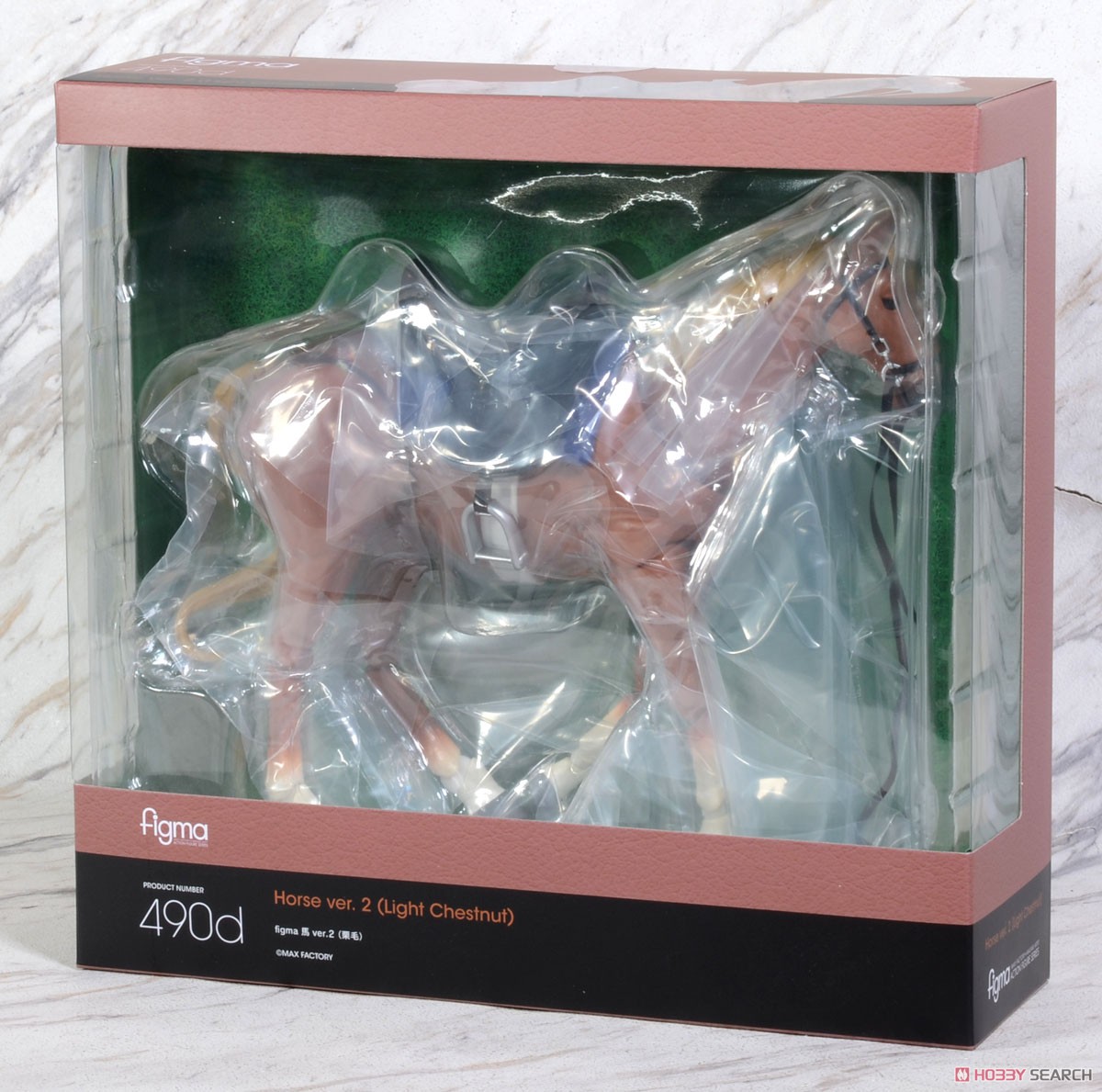 figma Horse Ver.2 (Light Chestnut) (PVC Figure) Package1