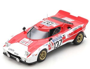 Lancia Stratos HF No.137 3rd Tour de France Automobile 1974 J-C.Andruet - `Biche` (Diecast Car)