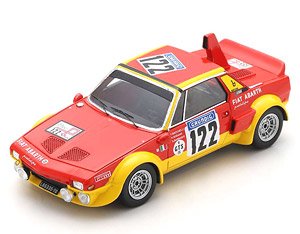 Fiat X 1/9 Abarth No.122 Tour de France Automobile 1974 F.Bacchelli - P.Sodano (ミニカー)