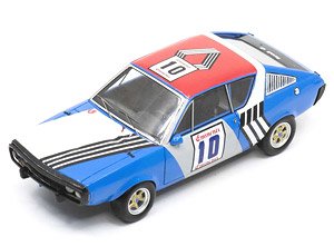 Renault 17 No.10 3th Ronde Cevenole 1973 Jean-Pierre Nicolas (ミニカー)