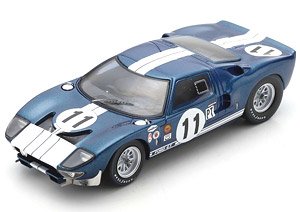 Ford GT40 No.11 2nd Sebring 12H 1965 K.Miles - B.McLaren (Diecast Car)