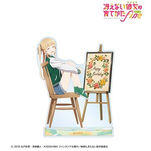 Saekano: How to Raise a Boring Girlfriend Fine [Especially Illustrated] Eriri Spencer Sawamura 1/7 Scale Big Acrylic Stand [Eriri Birthday 2022 Ver.] (Anime Toy)