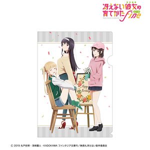Saekano: How to Raise a Boring Girlfriend Fine [Especially Illustrated] Assembly Clear File [Eriri Birthday 2022 Ver.] (Anime Toy)