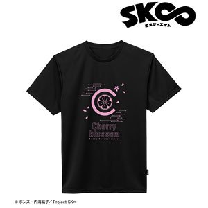 SK∞ エスケーエイト Cherry blossom ポリジン加工ドライTシャツ メンズ(サイズ/XL) (キャラクターグッズ)