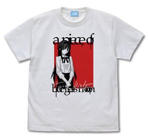 Tsukihime -A Piece of Blue Glass Moon- Akiha Tohno T-Shirt White L (Anime Toy)