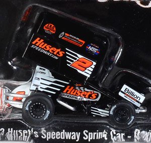 Huset`s Speedway Sprint Car 2022 #2 David Gravel (ミニカー)