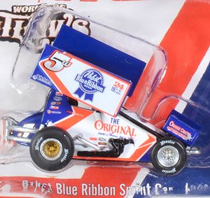 Pabst Blue Ribbon Sprint Car 2022 #5w Lucas Wolfe (ミニカー)