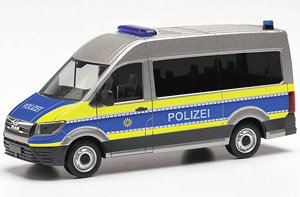 (HO) MAN TGE Highroof Bus `Polizei Baden-Wurttemberg` (Model Train)