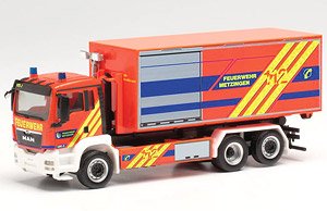 (HO) MAN TGS XL スワップボディ トラック `メッツィンゲン消防隊` [MAN TGS M] (鉄道模型)