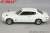 日産 ブルーバードU 2000GTX 2ドア ハードトップ 1974年型 ホワイト (ミニカー) 商品画像2