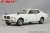 Nissan Bluebird U 2000GTX 2 Door Hardtop 1974 White (Diecast Car) Item picture1